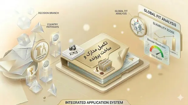 تکمیل مدارک و ساخت پرونده