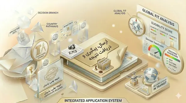 ارسال، پیگیری و دریافت نتیجه